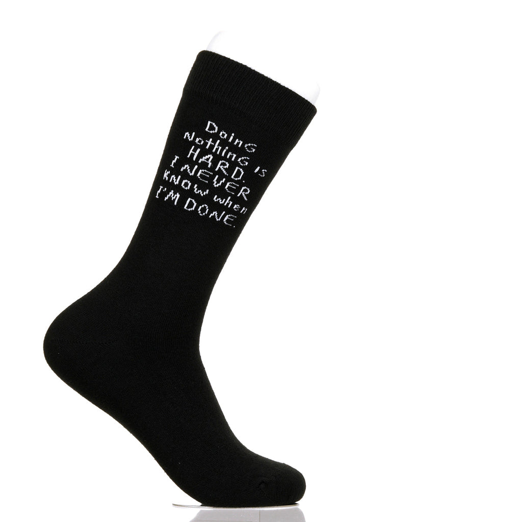 Doing Nothing Is Hard