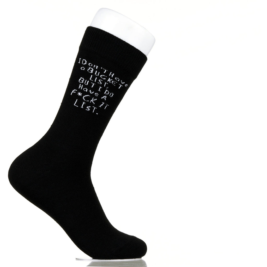 I Don't Have A Bucket List