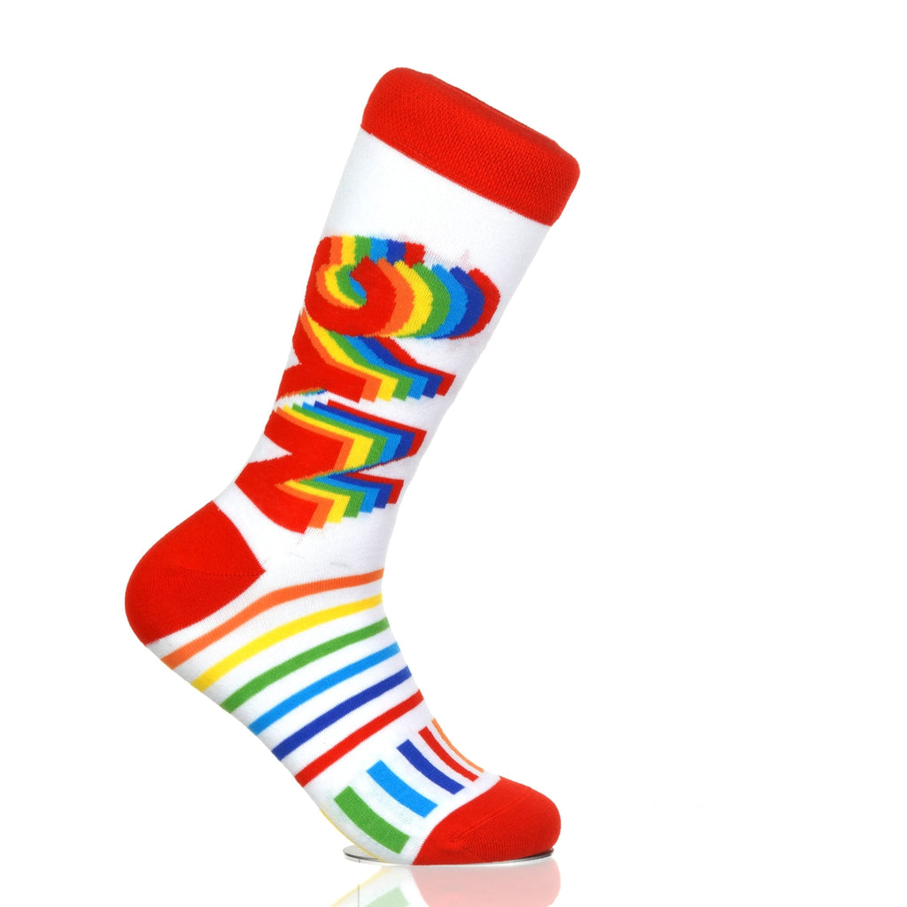 New York NYC Rainbow Step Letters